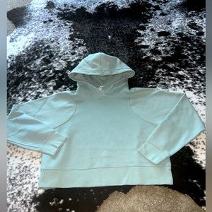 Lululemon light Green/Blue cropped hoodie size 8